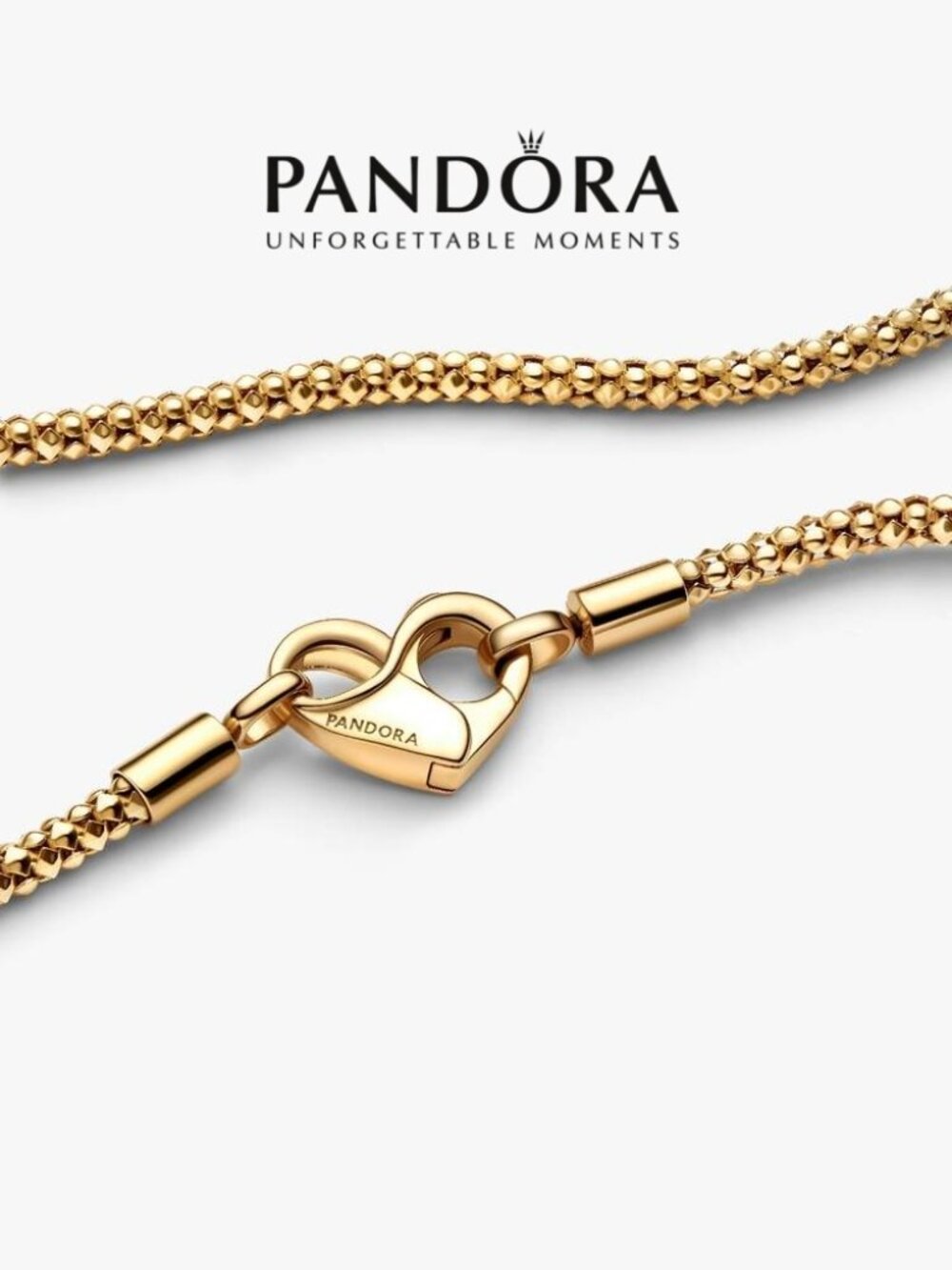 Pandora Studded Chain Necklace View 2